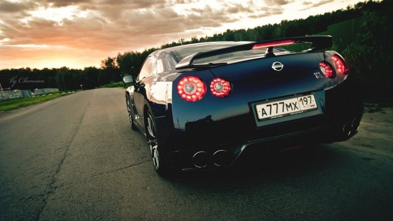 Wallpaper Nissan Skyline r35 GTR