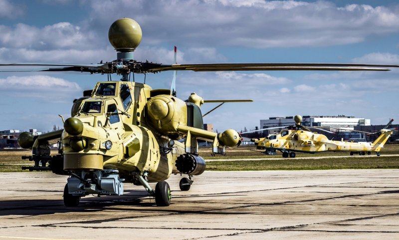 Ми-28н ночной охотник кабина