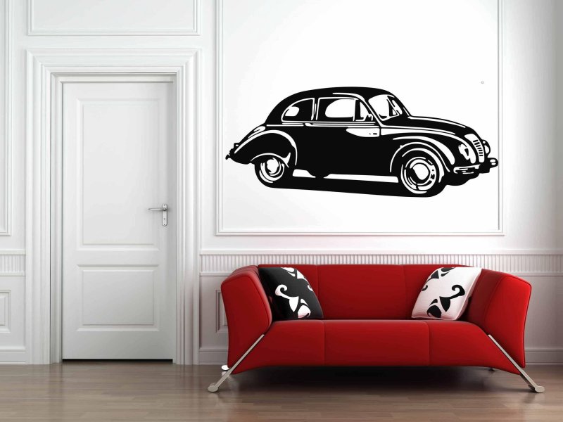 Наклейка "машины"