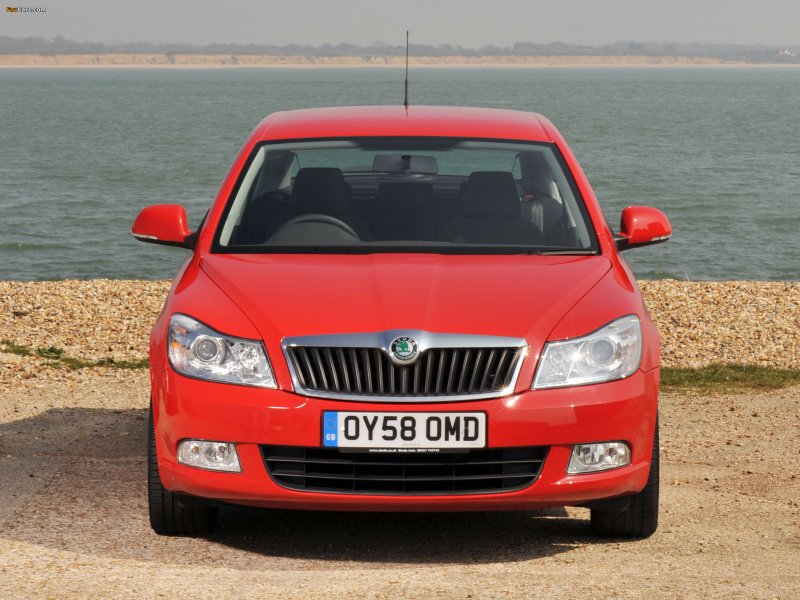 Skoda Octavia зима