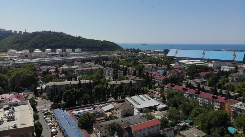 Туапсе сверху