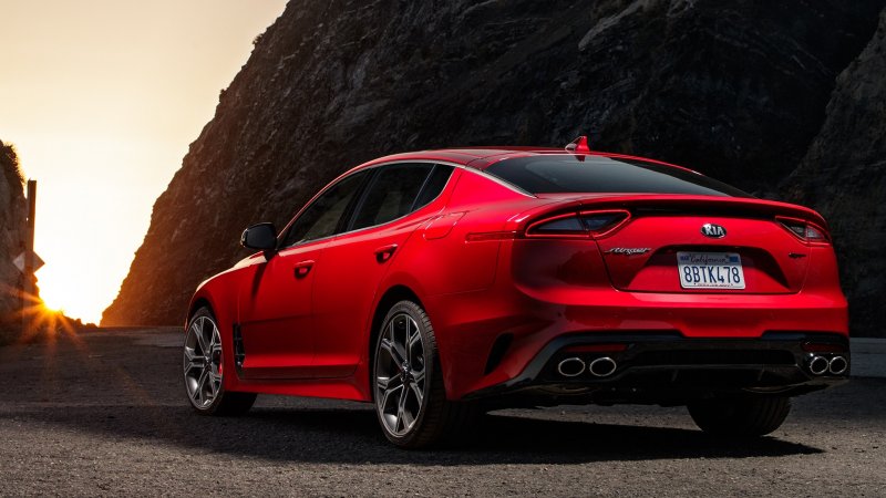 Kia Stinger gt Suede