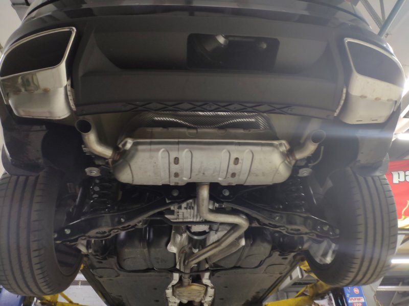 Skoda Kodiaq выхлоп