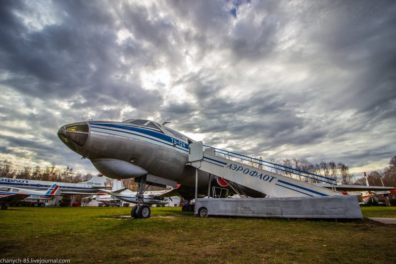 Ту 124 в Ульяновске