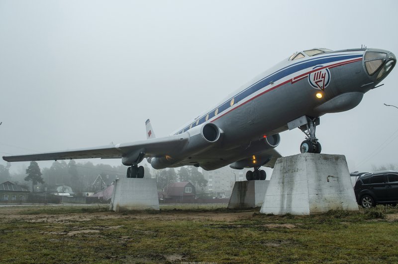 Ту 124 полет