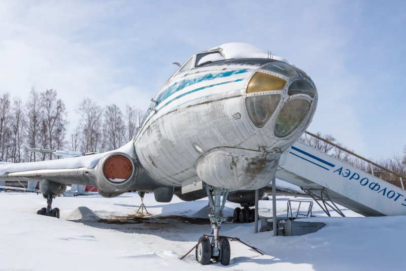 Ту 124 кабина