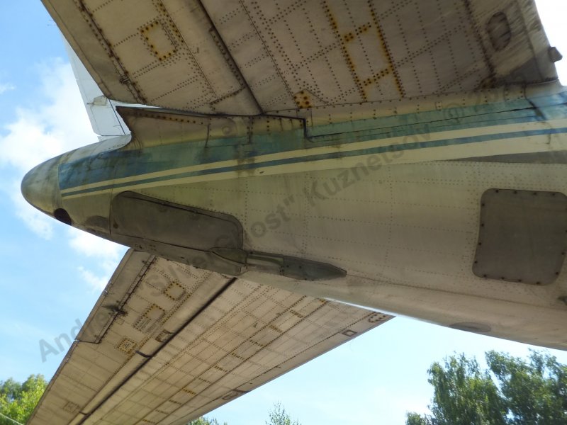 Ту-124 пассажирский самолёт в Монино