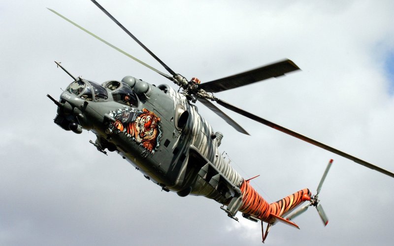 Вертолет "ми-24а"