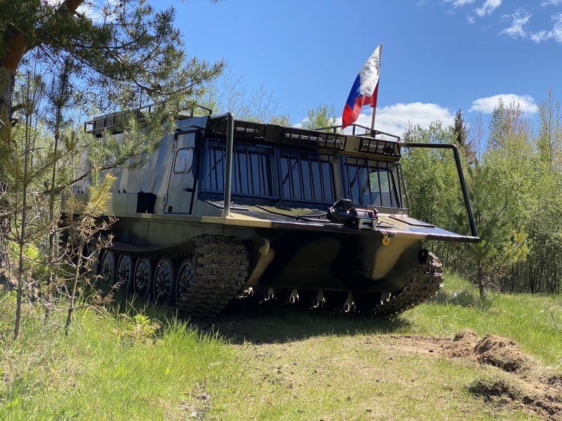 МТЛБ С пушкой 57мм
