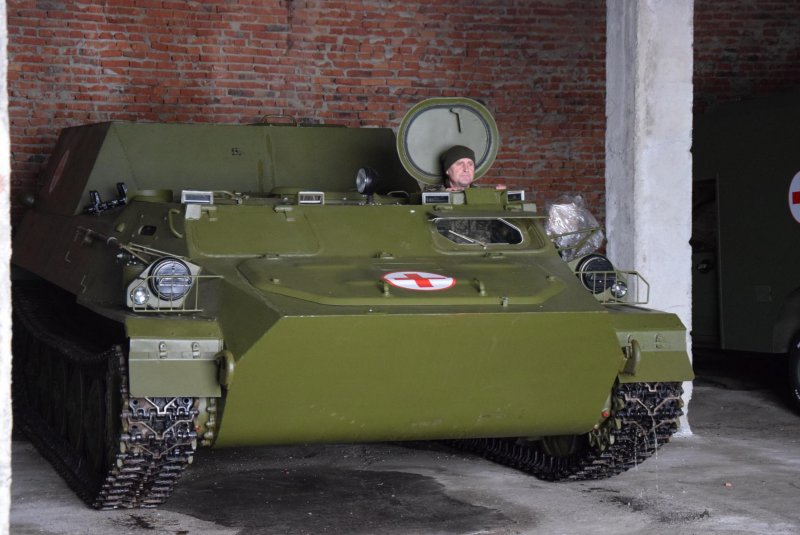 МТЛБ С башней БМП-2