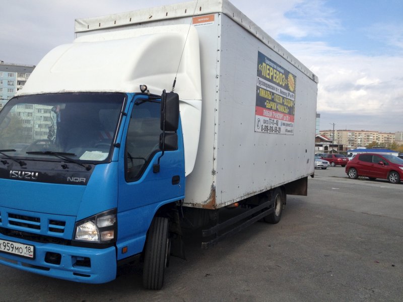 Isuzu nqr90 тент
