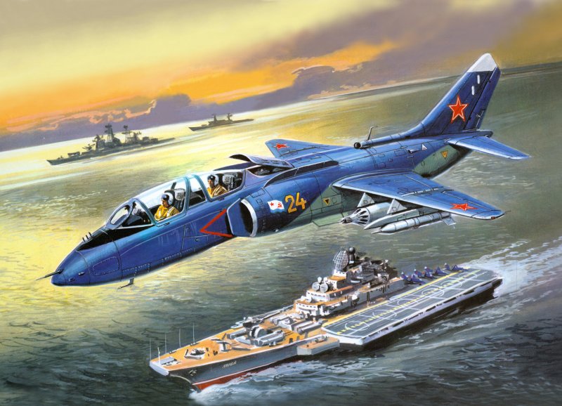 Палубный истребитель як-38