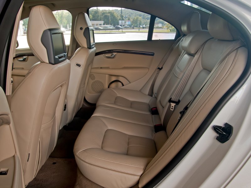Volvo s40 салон белый