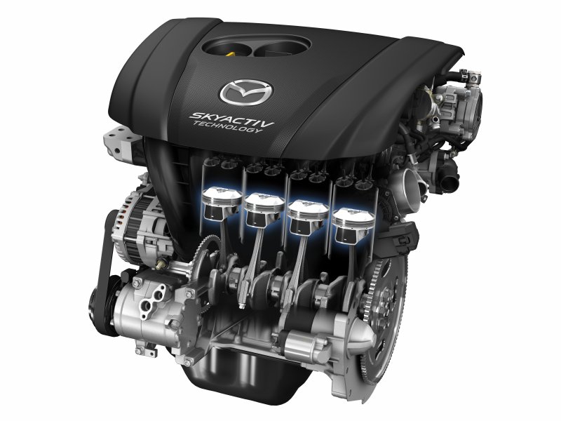 Mazda 3 BM 1.5 SKYACTIV двигатель
