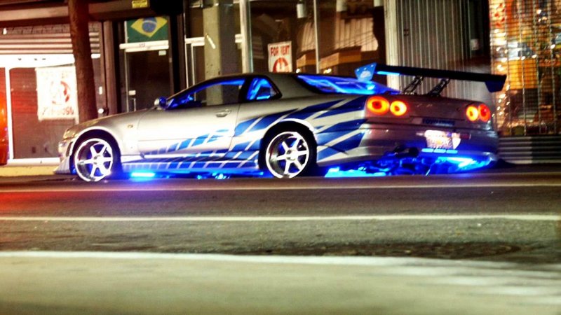 Nissan Skyline GTR r34 из Форсажа 2
