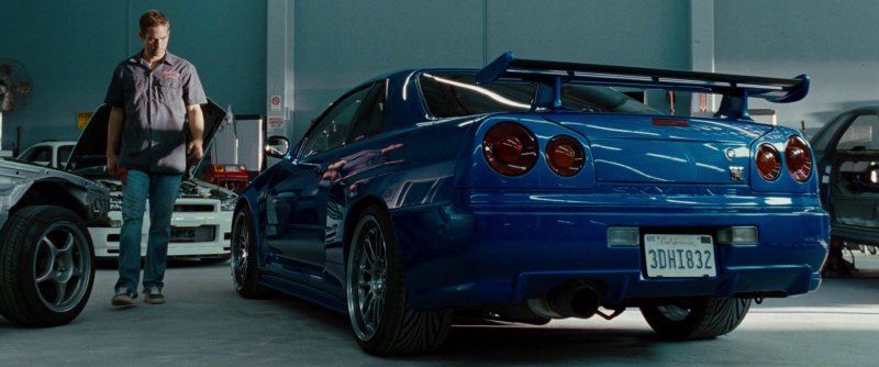 Nissan Skyline r34 из Форсажа 4