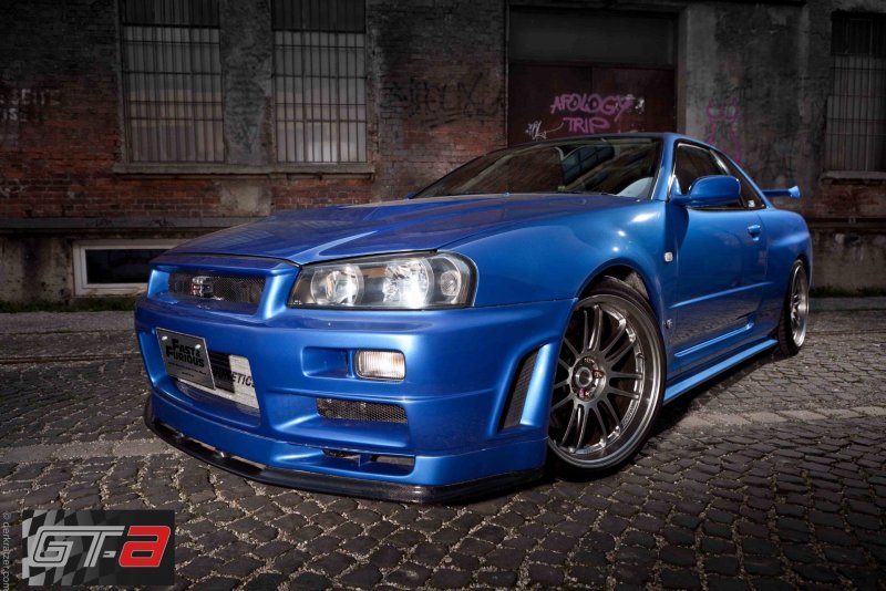 Nissan Skyline GTR 34 Форсаж