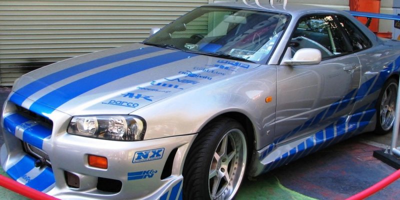 Nissan Skyline GTR r34 Форсаж 2