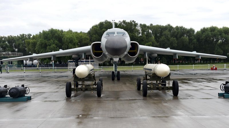 Китайские бомбардировщики н-5