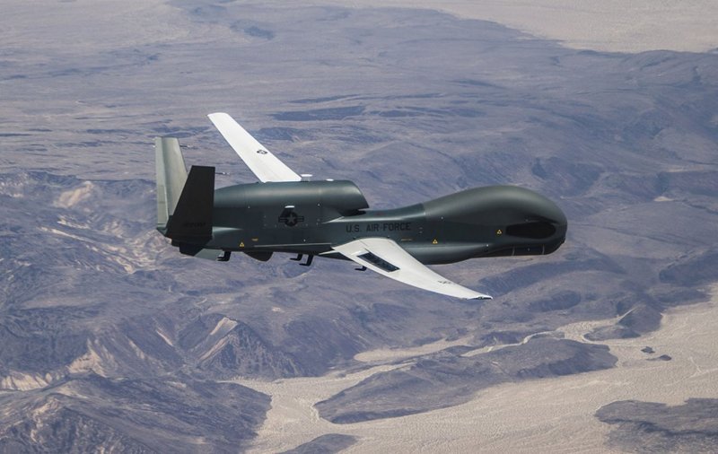 Беспилотник ВВС США RQ-4b Global Hawk