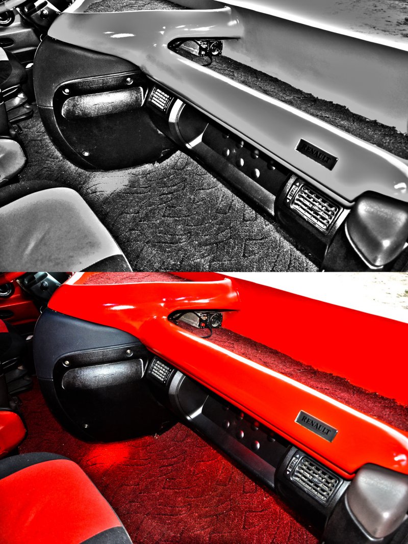 Салон салон Renault Magnum