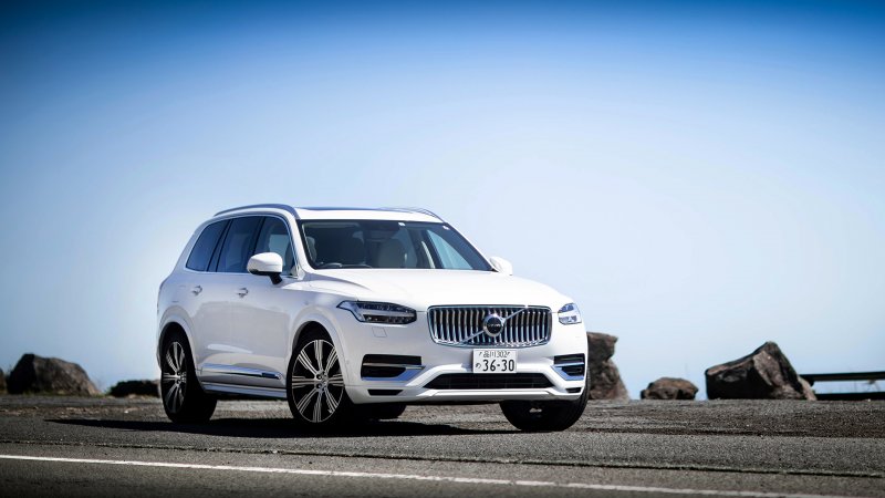 Volvo xc90 2021 белая