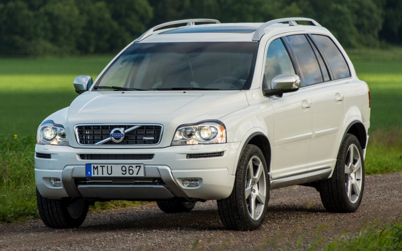 Volvo xc90 2021 белая
