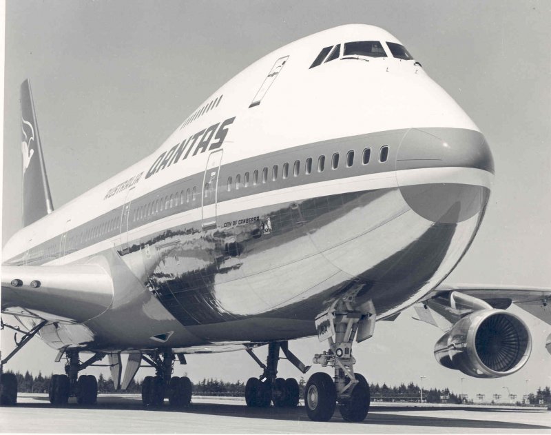 Боинг 747 первый полет