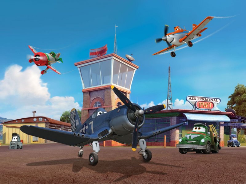 Disney planes Шкипер