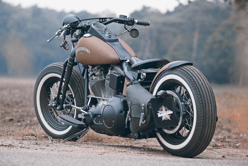 Bobber мотоцикл Урал