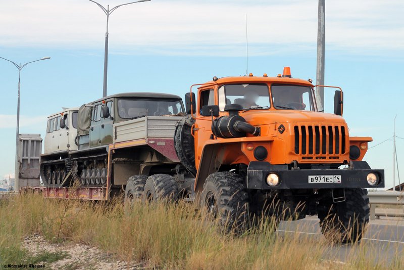 Урал 44202 лесовоз