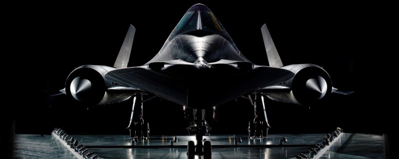 SR 71 самолет чб
