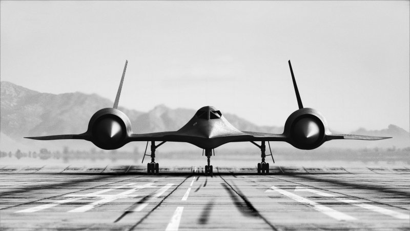 Самолет SR-71 Blackbird