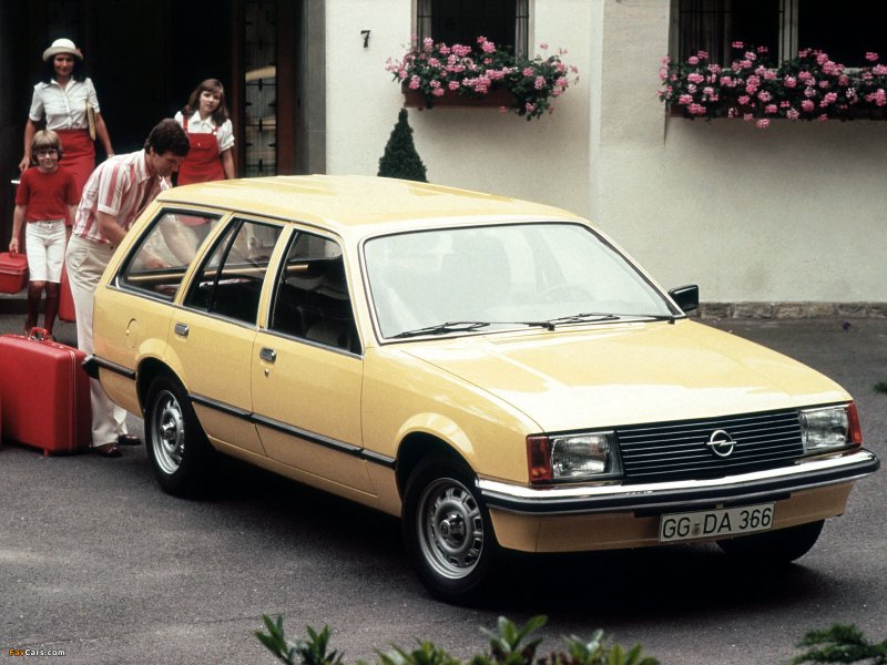 Опель рекорд 1982