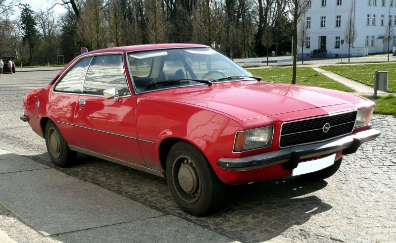 Opel Rekord d Coupe 1977