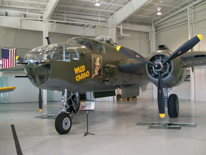 Бомбардировщик b 25 h
