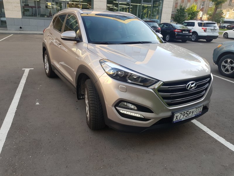 Hyundai Tucson 2020 бежевый