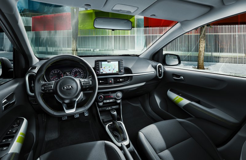 Kia Picanto 2020 x-line салон