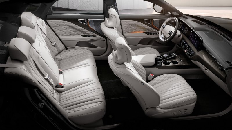 Kia k9 2022 салон