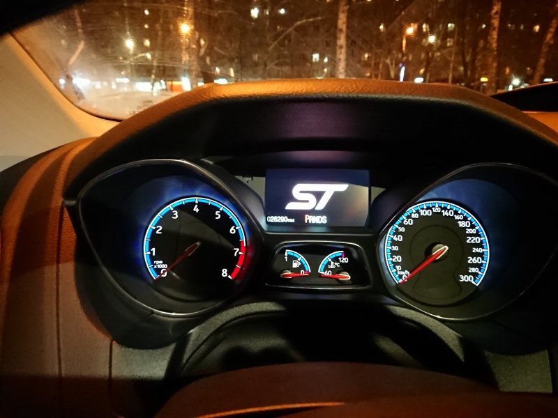 Ford Focus 2014 приборная панель