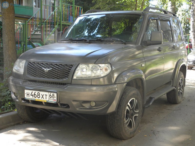 Красиво покрашенный УАЗ