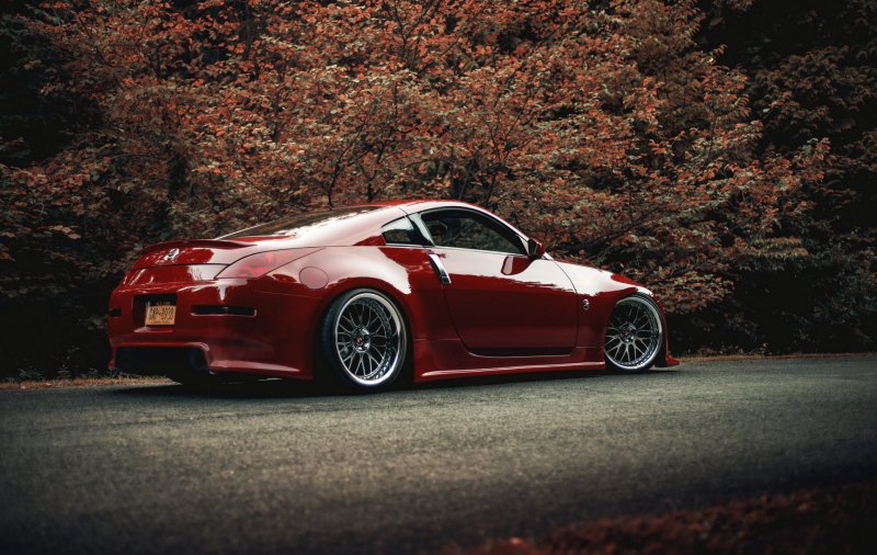 Nissan 350z stance