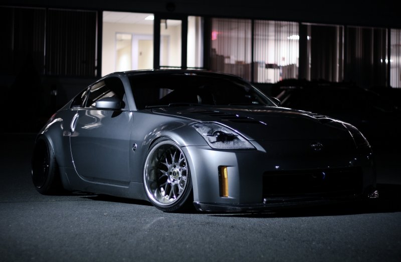Nissan 350z Tuning Black