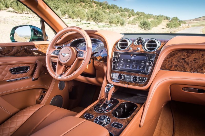 Bentley Bentayga 2019 салон