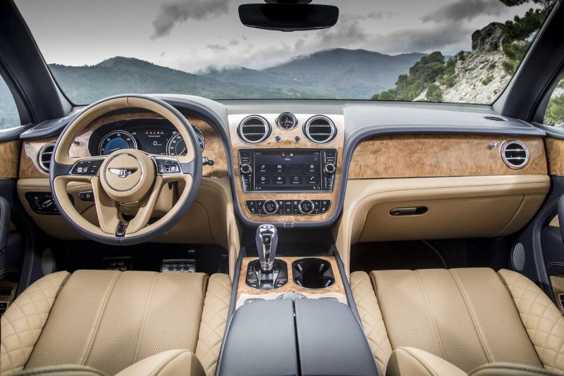 Bentley Bentayga 2019 салон
