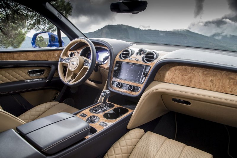 Bentley Bentayga 2020 салон