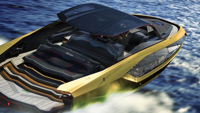 Lamborghini 63 Yacht by Tecnomar