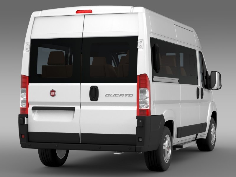 Белый Fiat Ducato 244