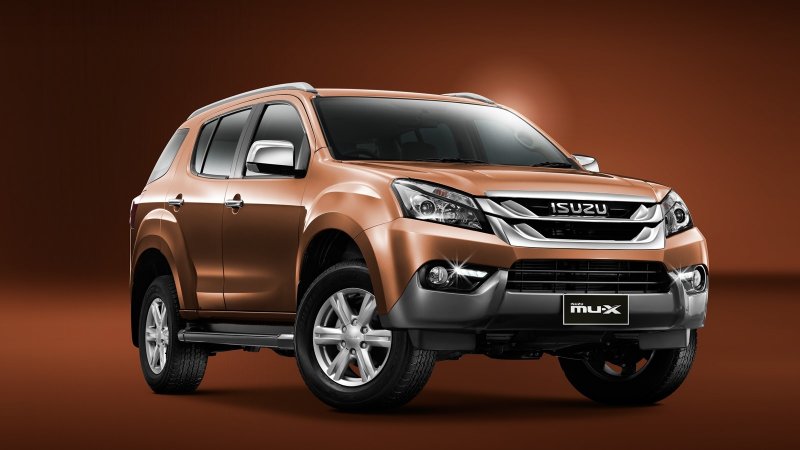 Isuzu mu x внедорожник