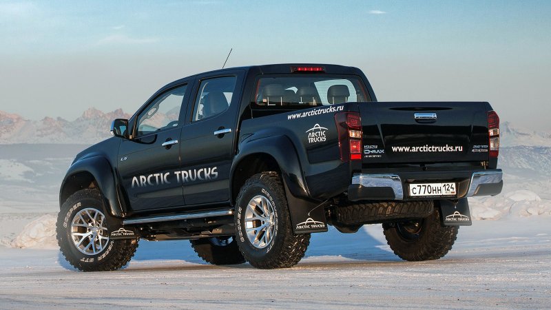 Рамный внедорожник Isuzu mu-x